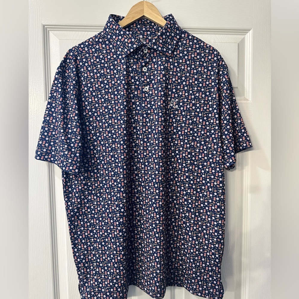 Rhoback 7th Inning Stretch polo